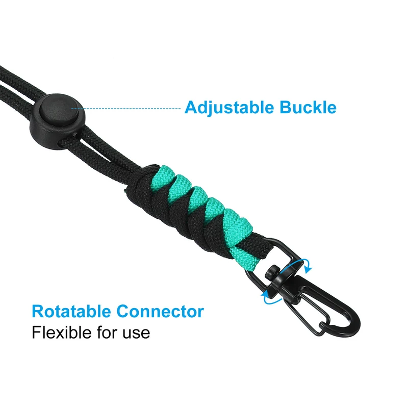Neck Lanyard, Badge Lanyards Adjustable Long Strap ID Card Holder Keychains for Badge Holders