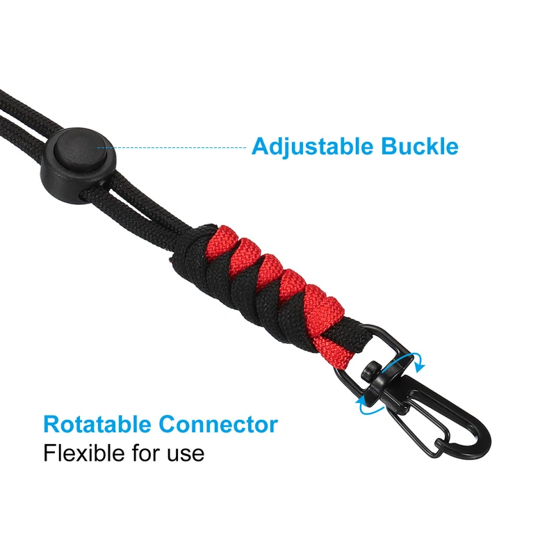 Neck Lanyard, Badge Lanyards Adjustable Long Strap ID Card Holder Keychains for Badge Holders