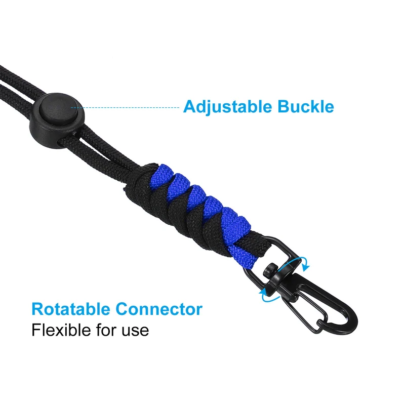 Neck Lanyard, Badge Lanyards Adjustable Long Strap ID Card Holder Keychains for Badge Holders