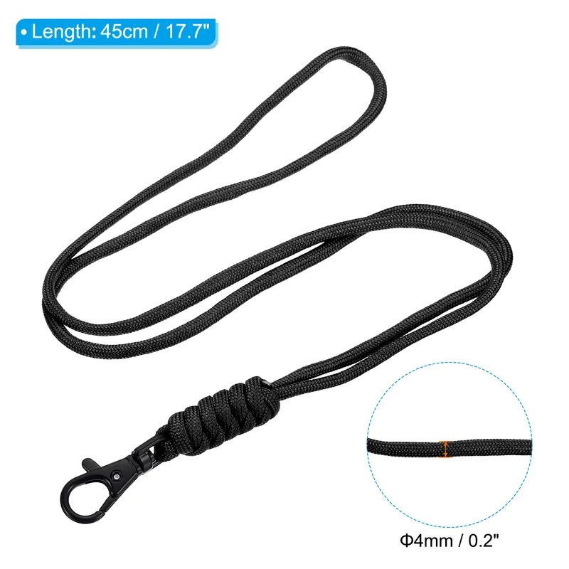 Neck Lanyard, Badge Lanyards Long Strap ID Card Holder Keychains for Badge Holders