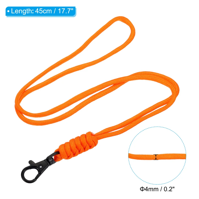 Neck Lanyard, Badge Lanyards Long Strap ID Card Holder Keychains for Badge Holders
