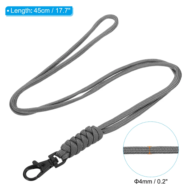 Neck Lanyard, Badge Lanyards Long Strap ID Card Holder Keychains for Badge Holders