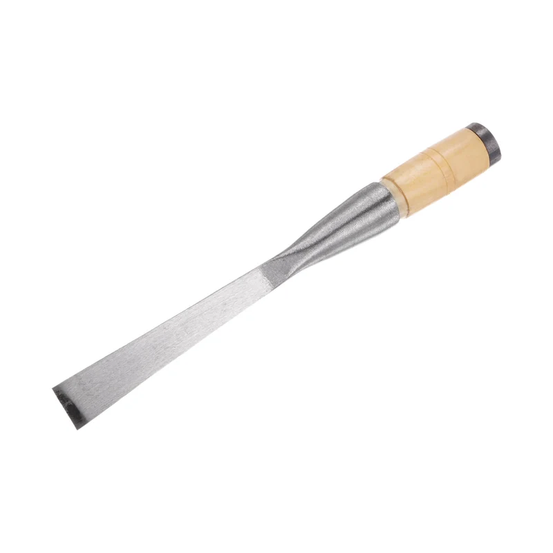 Straight Wood Chisel Beveled Edge Blade Woodworking Hand Tools