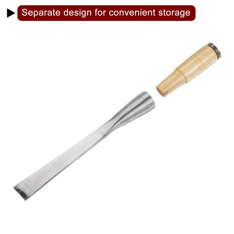 Straight Wood Chisel Beveled Edge Blade Woodworking Hand Tools