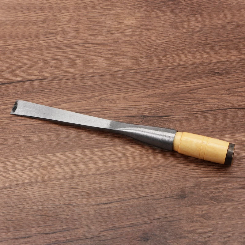 Straight Wood Chisel Beveled Edge Blade Woodworking Hand Tools