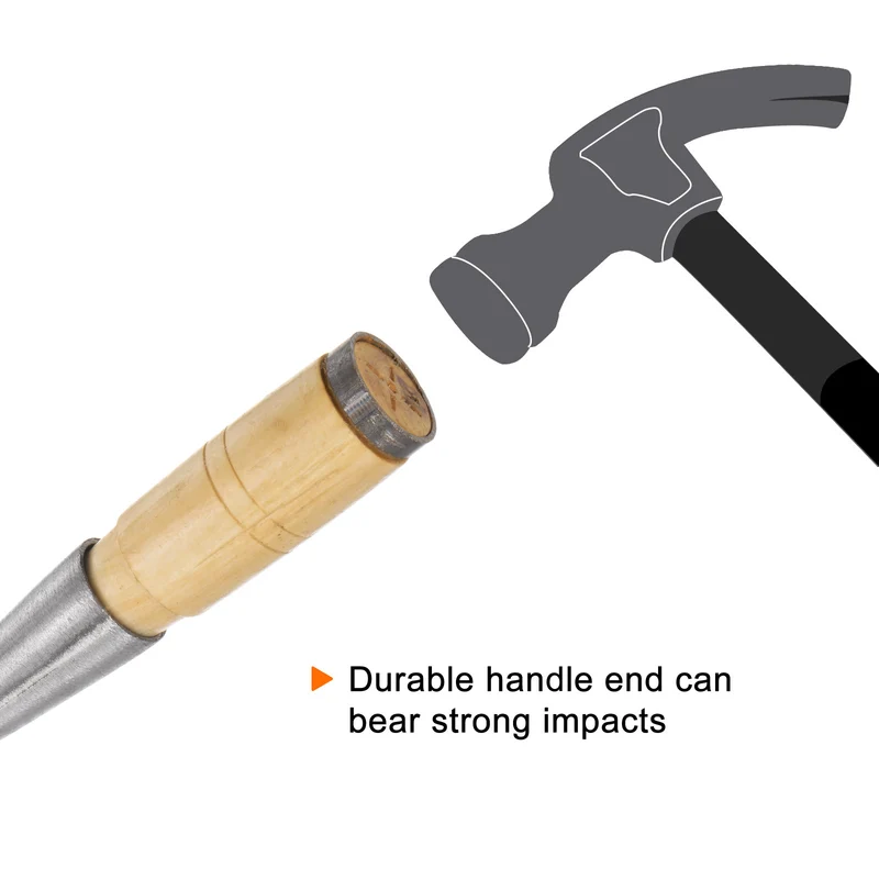 Straight Wood Chisel Beveled Edge Blade Woodworking Hand Tools