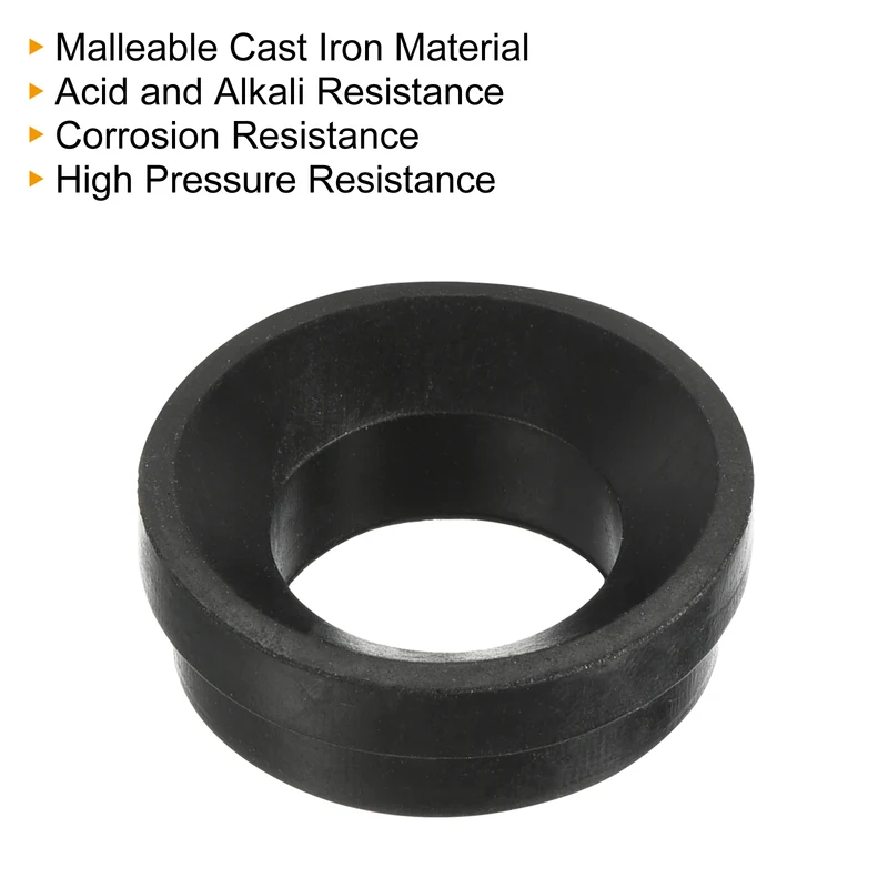Sealing Gasket, 3 Packs Nitrile Rubber 1.30" OD x 0.71" ID O-Ring Washer Replacement for Air Hose Coupling Fitting, Black