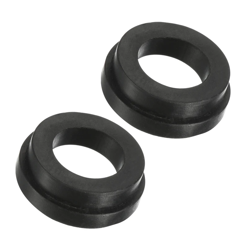 Sealing Gasket, 2 Packs Nitrile Rubber 1.30" OD x 0.71" ID O-Ring Washer Replacement for Air Hose Coupling Fitting, Black
