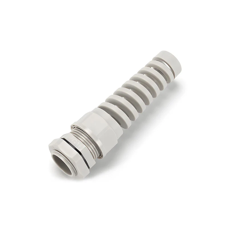 Spiral Cable Gland, Nylon Cord Connector with EPDM Seal, IP69, 5 Pcs