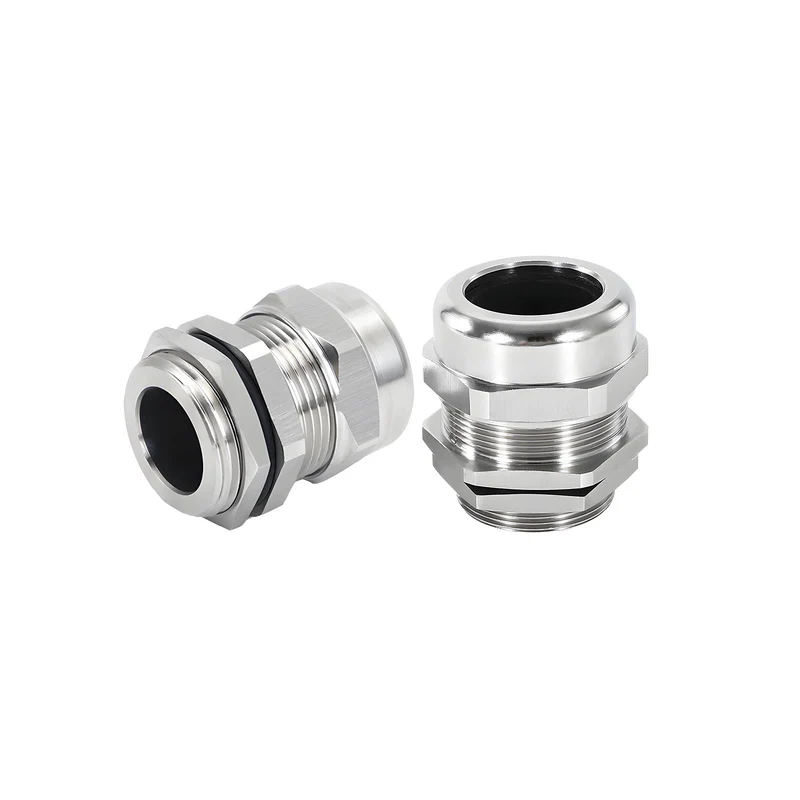 Waterproof Cable Gland, 18-8 Stainless Steel Cord Connector, IP68