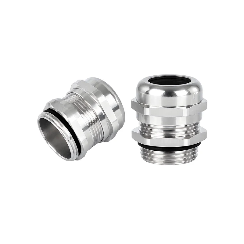 Waterproof Cable Gland, 18-8 Stainless Steel Cord Connector, IP68