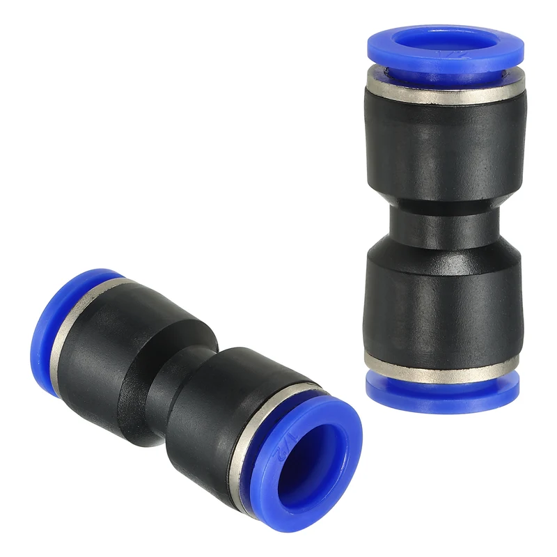 1/2 Inches Push to Connect Fitting Quick Release Pneumatic Connectors 20Pcs