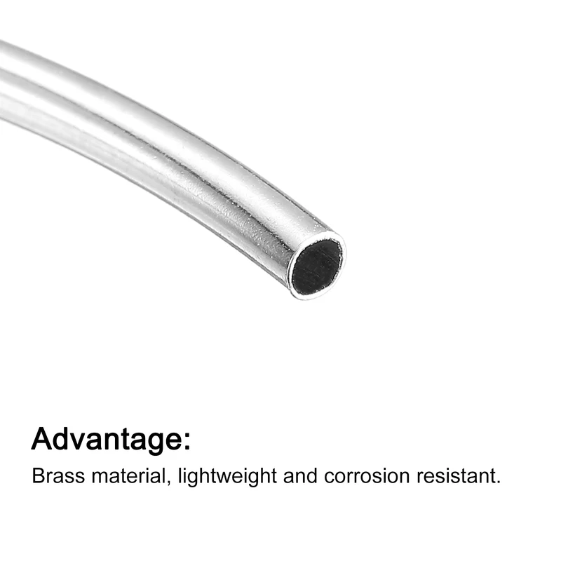 Uxcell Brass Curved Tube Beads, Glossy Noodles Spacer Bead for DIY Jewelry Making Craft Project
