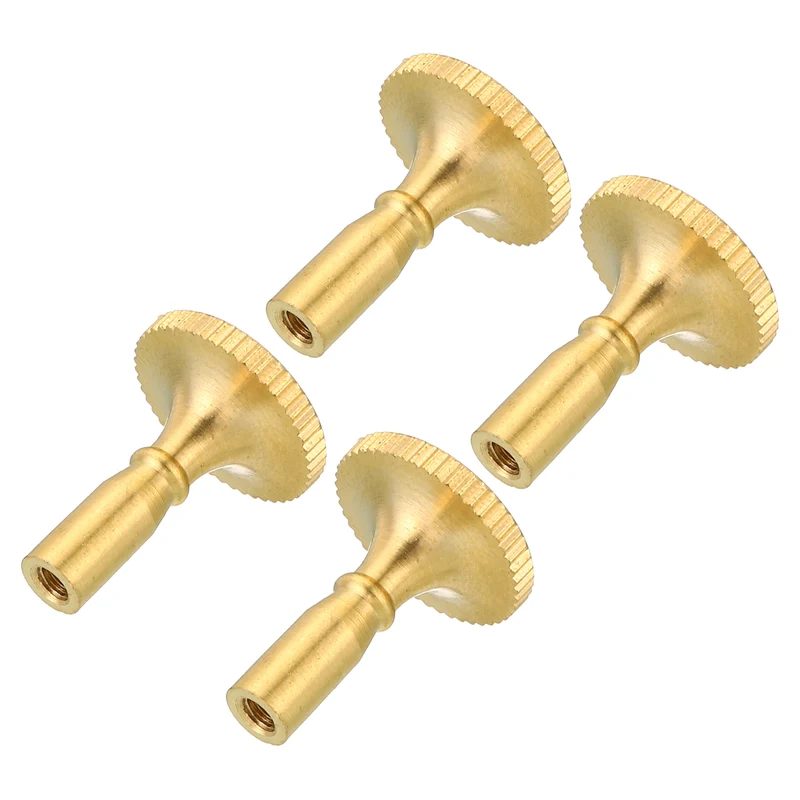 Lamp Turn Switch Knob On/Off Replacement Twist Knobs Extension Length for Lamp Socket Brass