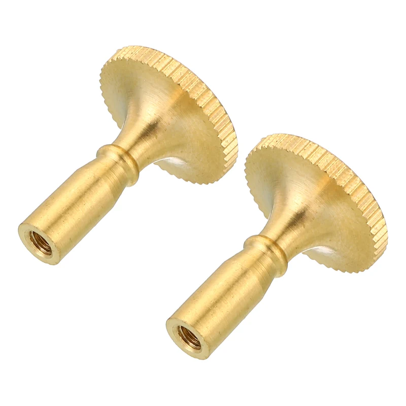 Lamp Turn Switch Knob On/Off Replacement Twist Knobs Extension Length for Lamp Socket Brass
