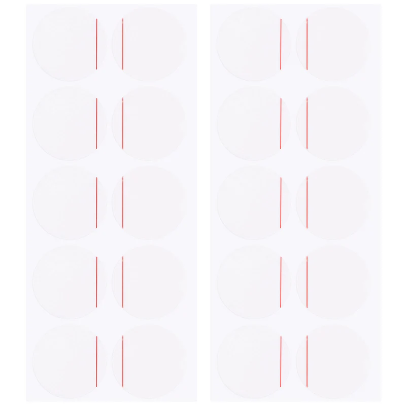 Watch Back Cover Protective Film, PE Round Watch Back Case Protector Film Stickers for Watch Back Case Protection