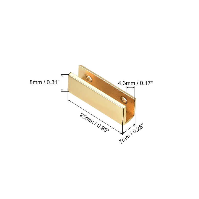 Belt Buckle End Tip, Zinc Alloy Zipper Clips Strap End Caps for Leather Sewing Decoration DIY Accessories