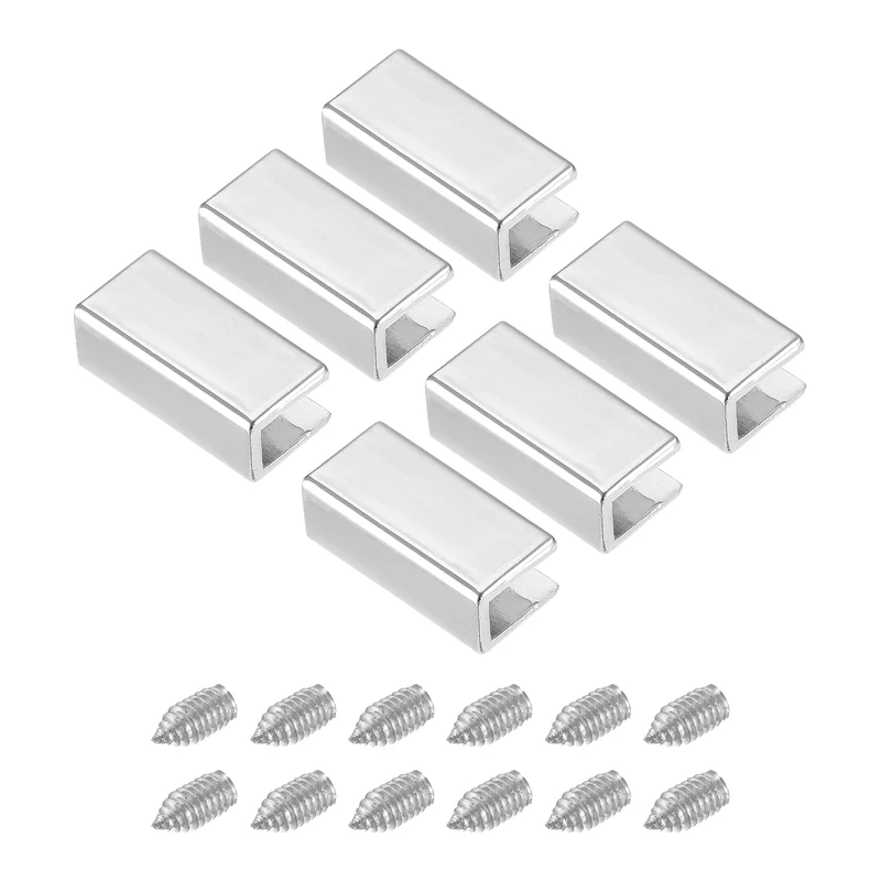 Belt Buckle End Tip, Zinc Alloy Zipper Clips Strap End Caps for Leather Sewing Decoration DIY Accessories
