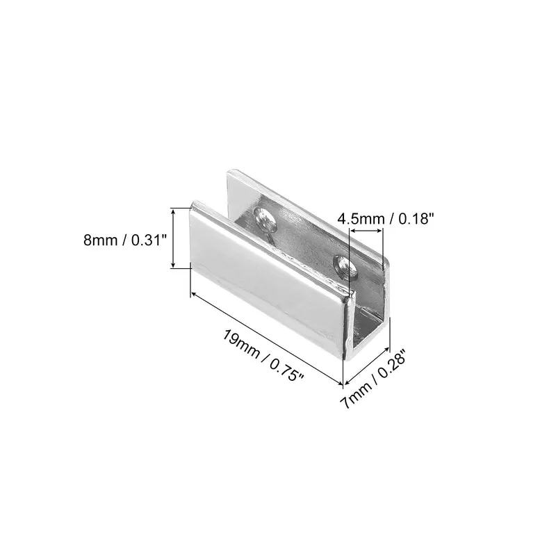 Belt Buckle End Tip, Zinc Alloy Zipper Clips Strap End Caps for Leather Sewing Decoration DIY Accessories