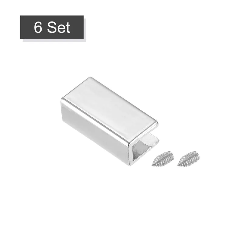 Belt Buckle End Tip, Zinc Alloy Zipper Clips Strap End Caps for Leather Sewing Decoration DIY Accessories