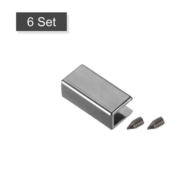 Belt Buckle End Tip, Zinc Alloy Zipper Clips Strap End Caps for Leather Sewing Decoration DIY Accessories