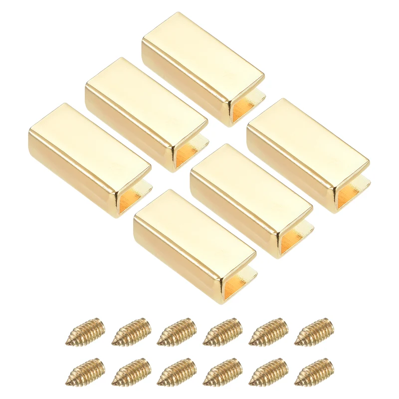 Belt Buckle End Tip, Zinc Alloy Zipper Clips Strap End Caps for Leather Sewing Decoration DIY Accessories