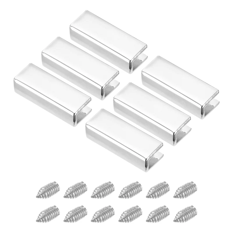 Belt Buckle End Tip, Zinc Alloy Zipper Clips Strap End Caps for Leather Sewing Decoration DIY Accessories