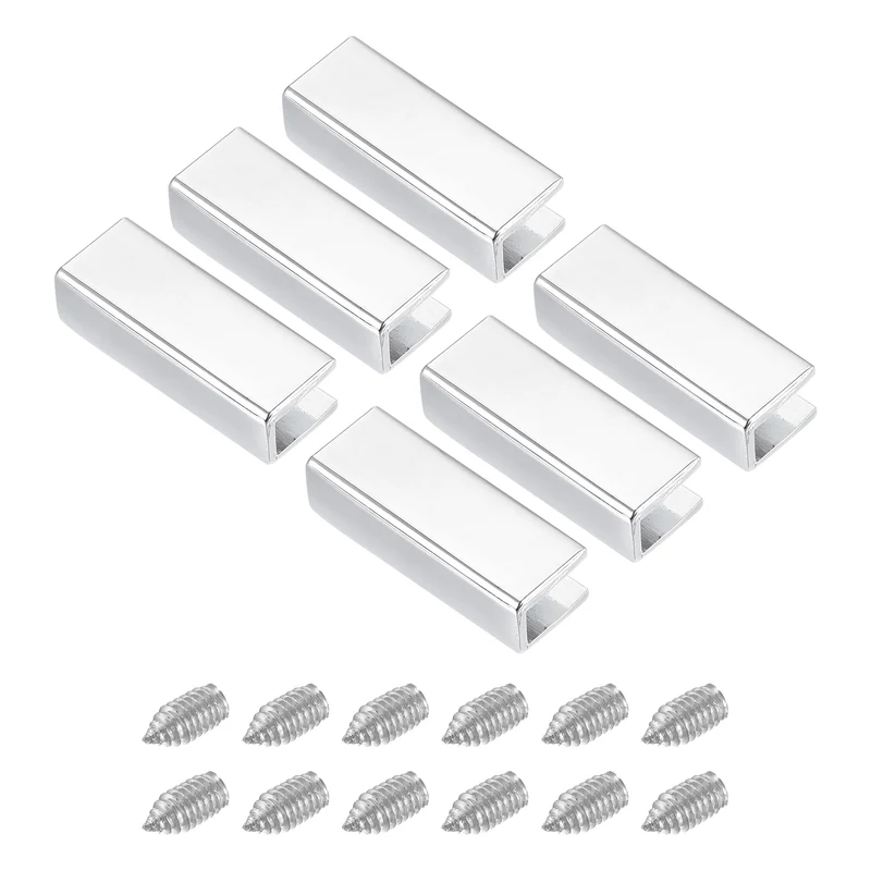 Belt Buckle End Tip, Zinc Alloy Zipper Clips Strap End Caps for Leather Sewing Decoration DIY Accessories