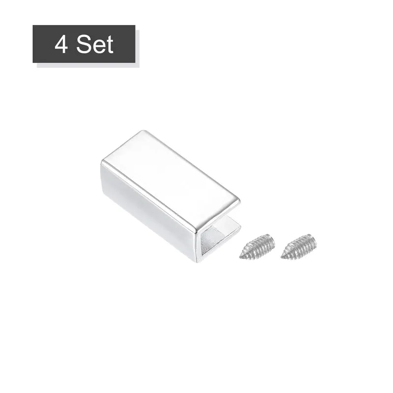 Belt Buckle End Tip, Zinc Alloy Zipper Clip Strap End Caps for Leather Sewing Decoration DIY Accessories