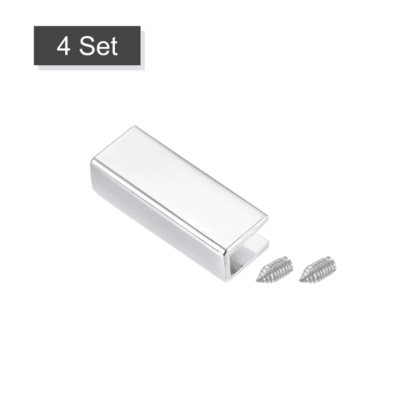 Belt Buckle End Tip, Zinc Alloy Zipper Clip Strap End Caps for Leather Sewing Decoration DIY Accessories
