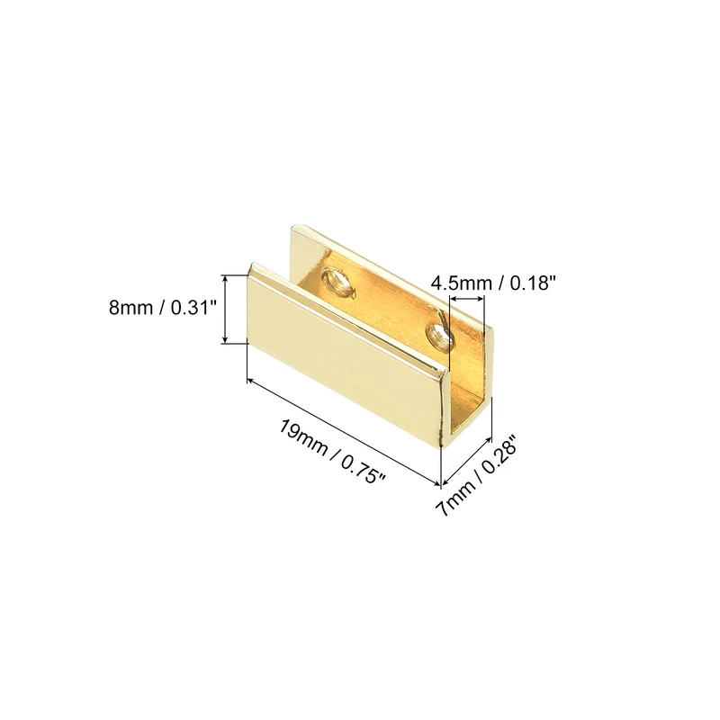 Belt Buckle End Tip, Zinc Alloy Zipper Clip Strap End Caps for Leather Sewing Decoration DIY Accessories