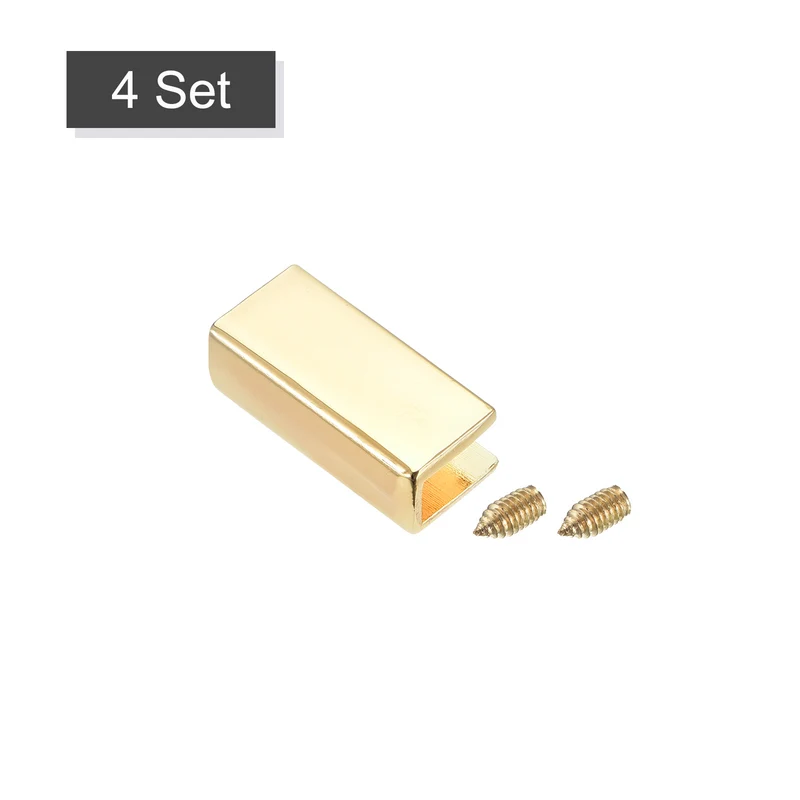 Belt Buckle End Tip, Zinc Alloy Zipper Clip Strap End Caps for Leather Sewing Decoration DIY Accessories