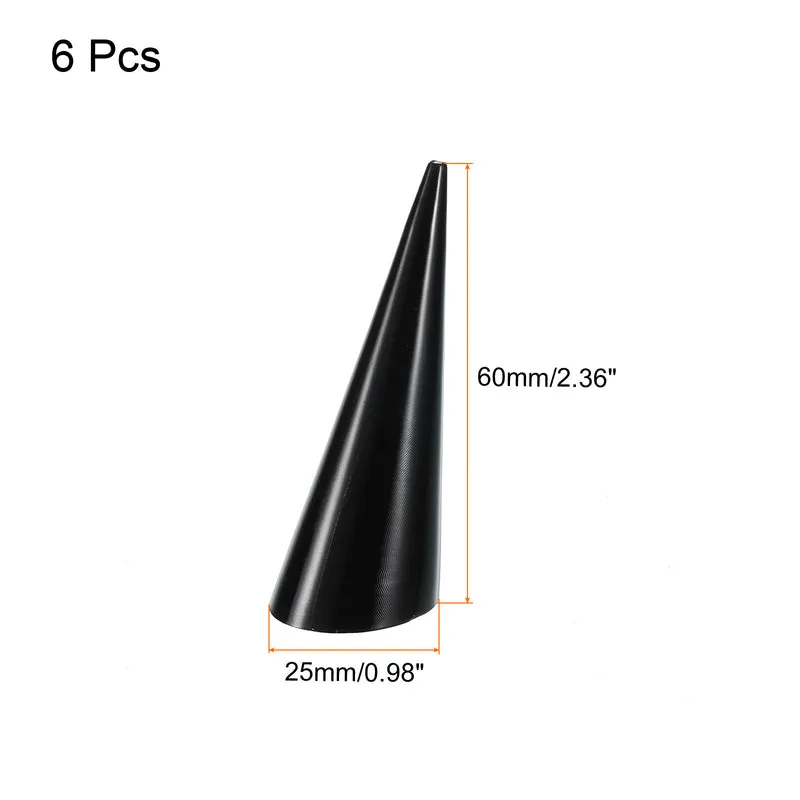 Ring Display Holder Jewelry Holder Ring Display Cone Showcase Stand Single Finger Rings Organizer