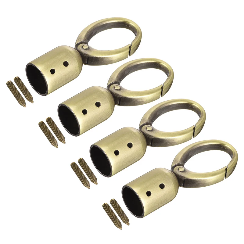 Uxcell Cord End Cap Terminator Cord Finding for Tassel Jewelry Making Strap