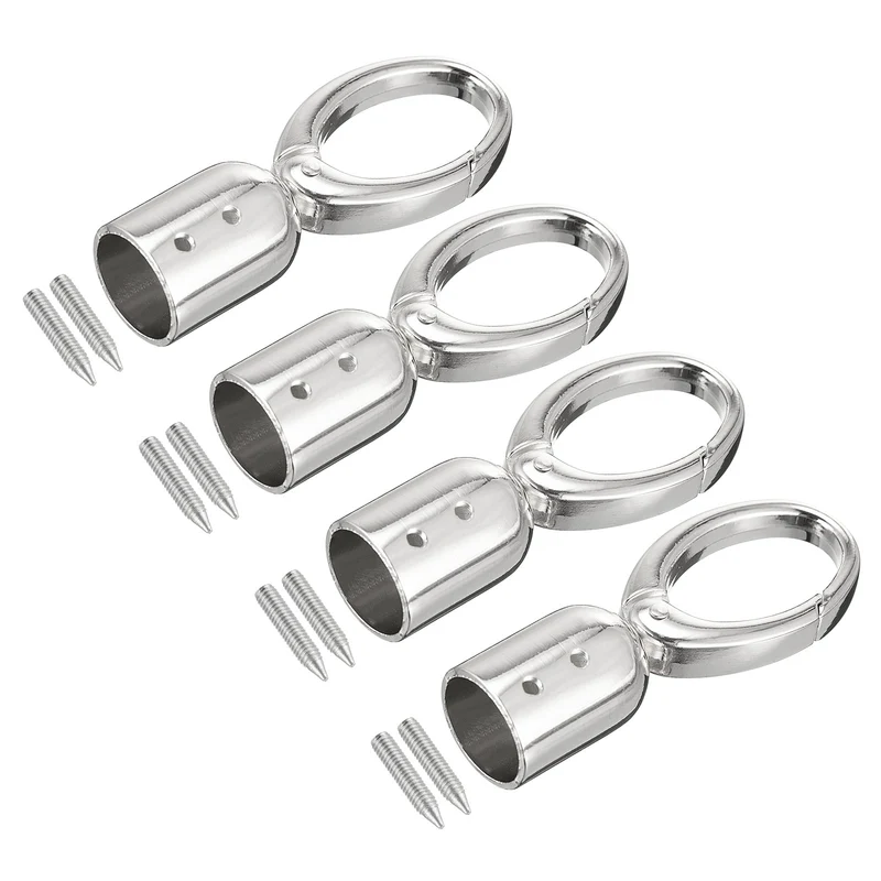 Uxcell Cord End Cap Terminator Cord Finding for Tassel Jewelry Making Strap