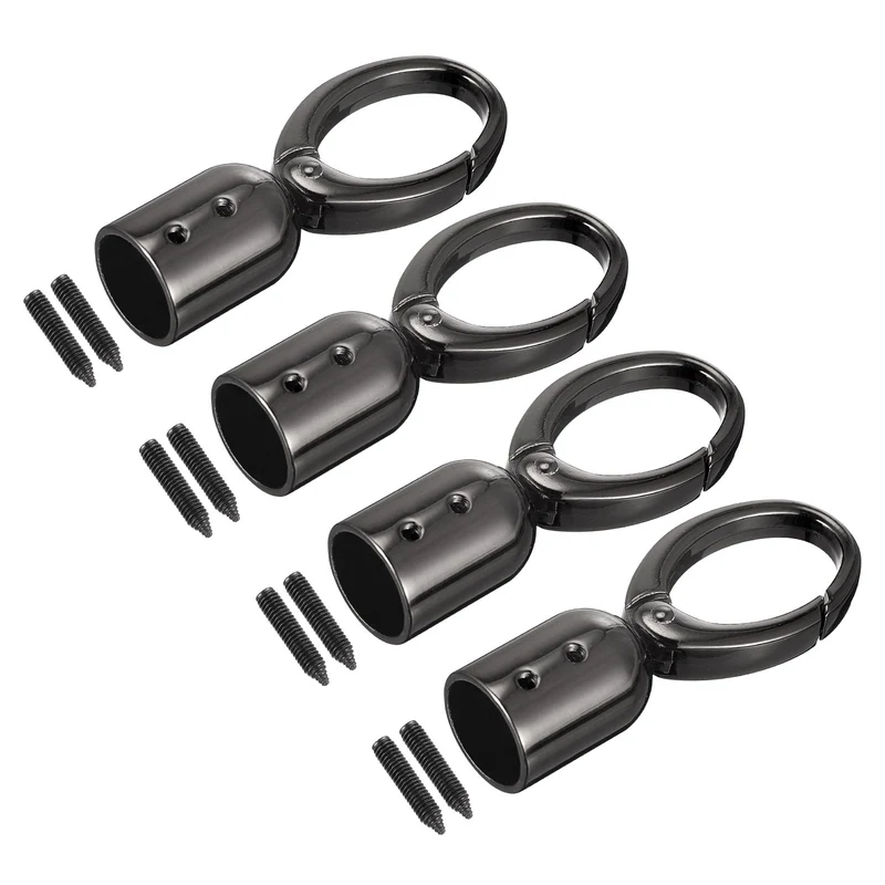 Uxcell Cord End Cap Terminator Cord Finding for Tassel Jewelry Making Strap