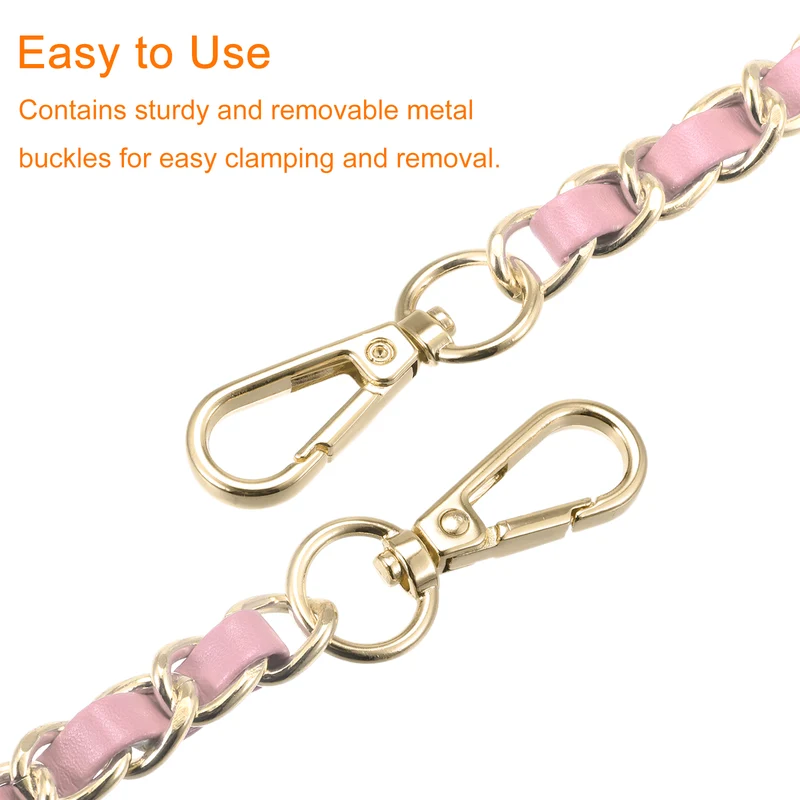 Uxcell Purse Chain Strap, Purse Strap Shoulder Bag Replacement Strap