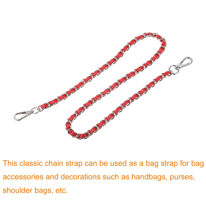 Uxcell Purse Chain Strap, Purse Strap Shoulder Bag Replacement Strap