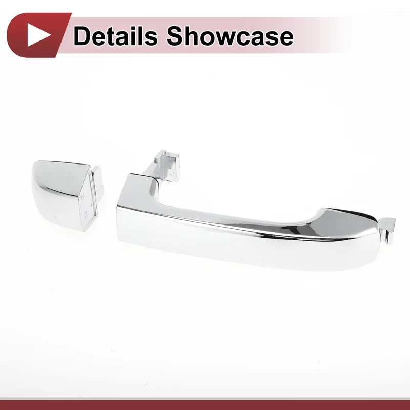 1 Pc Car Exterior Door Handles Grip for Hyundai Veracruz 2007-2015 Front Right No.826623J010 Silver Tone ABS