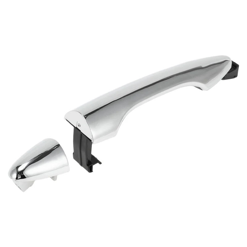 1 Pc Car Exterior Door Handles Grip for Hyundai Tucson 2010-2015 Front Right No.826622S020 Silver Tone ABS