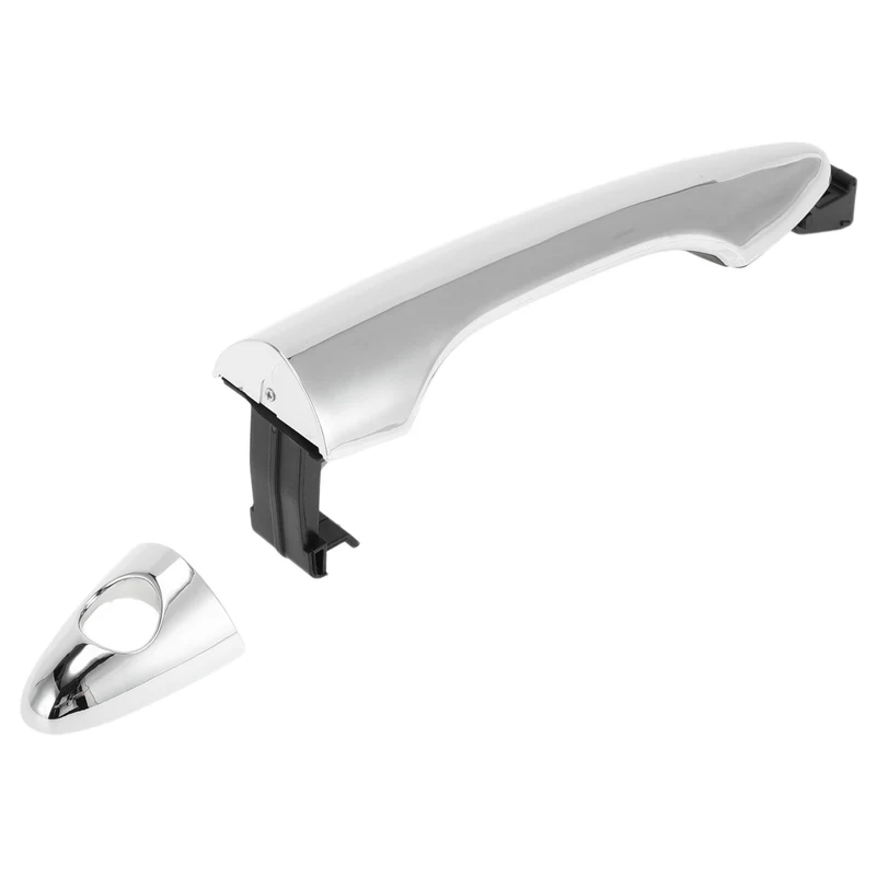 1 Pc Car Exterior Door Handles Grip for Hyundai Tucson 2010-2015 Front Left No.826522S020 Silver Tone ABS