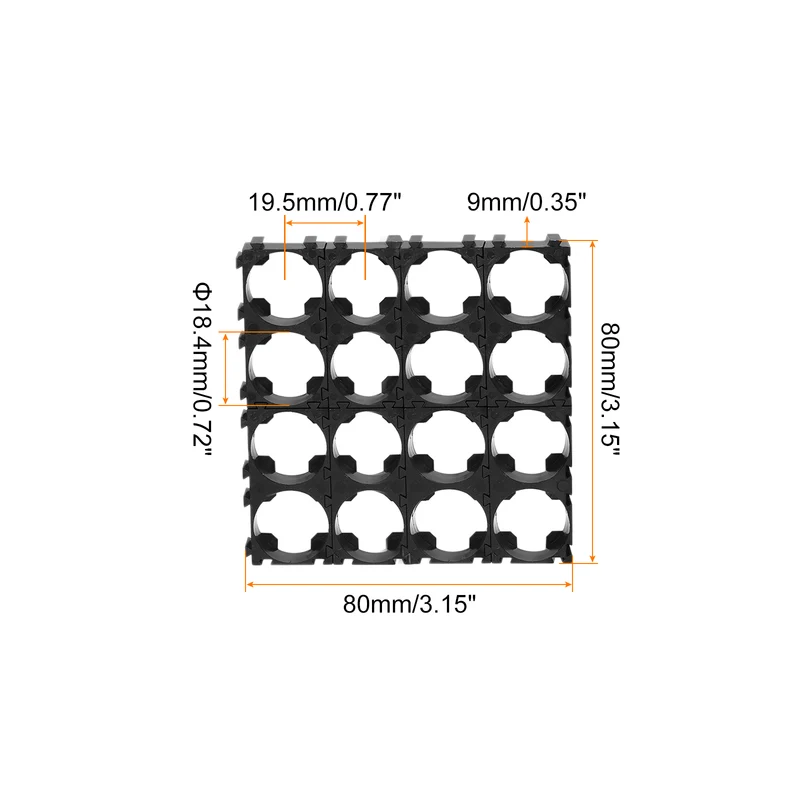 18650 Battery Holder Brackets for DIY Battery