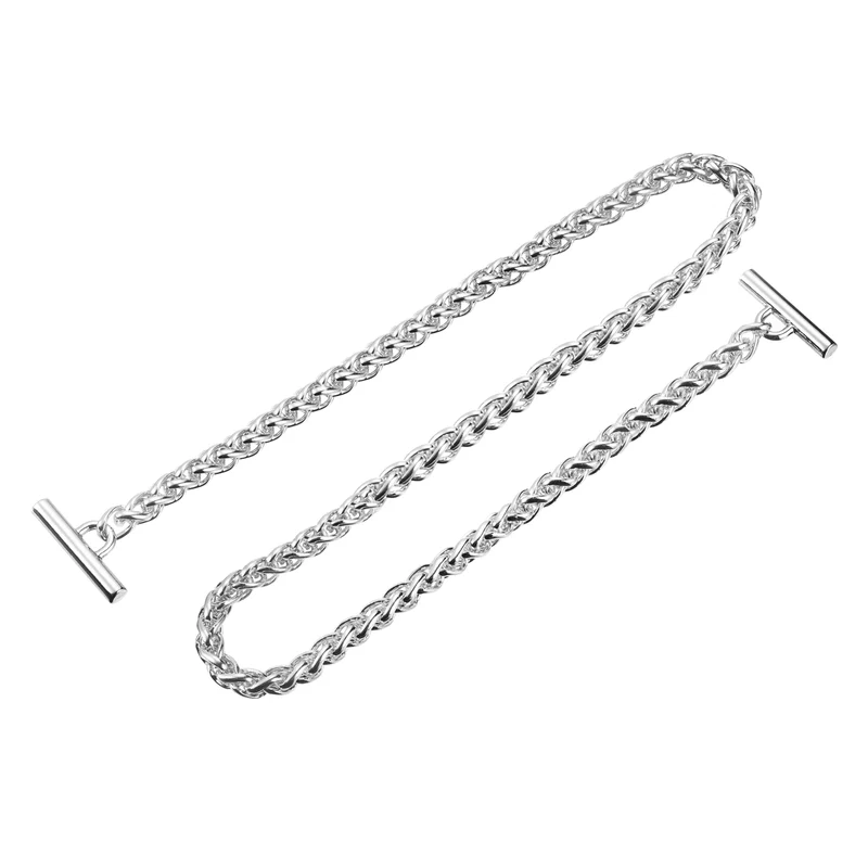 Uxcell Iron Flat Chain Strap, Handbag Purse Chain Strap DIY Bag Replacement