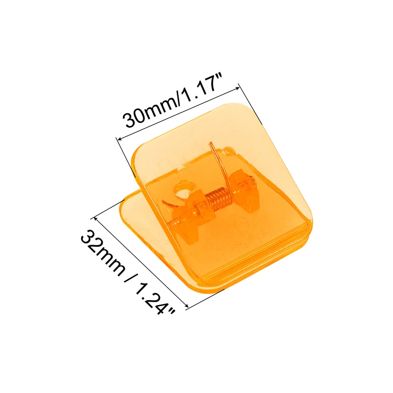 Paper and Bag Clips, Square Bag Sealers Clamps Snacks Bag Clips
