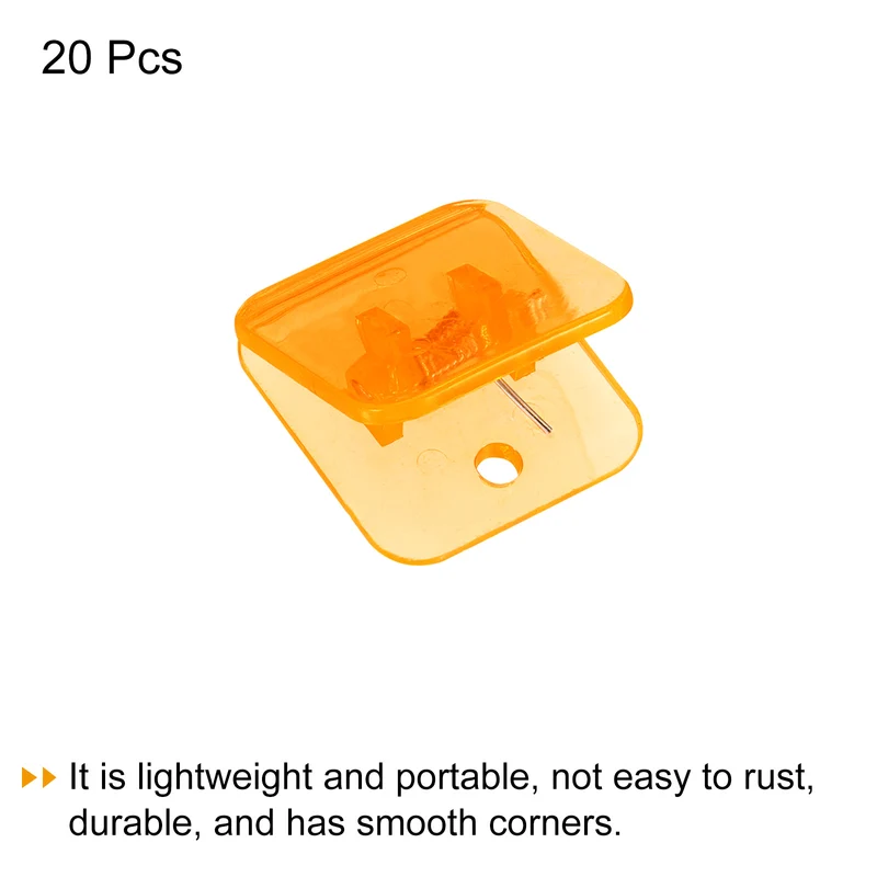 Paper and Bag Clips, Square Bag Sealers Clamps Snacks Bag Clips