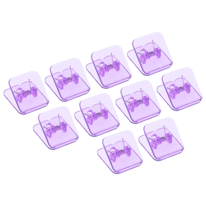 Paper and Bag Clips, Square Bag Sealers Clamps Snacks Bag Clips