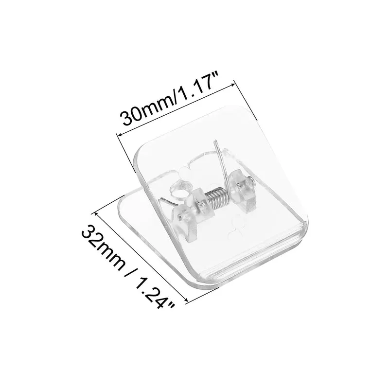 Paper and Bag Clips, Square Bag Sealers Clamps Snacks Bag Clips