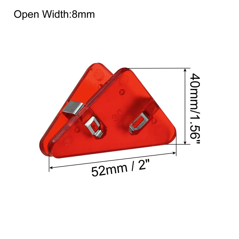 Multifunctional Document Clip, Triangular Clip for Pages Books