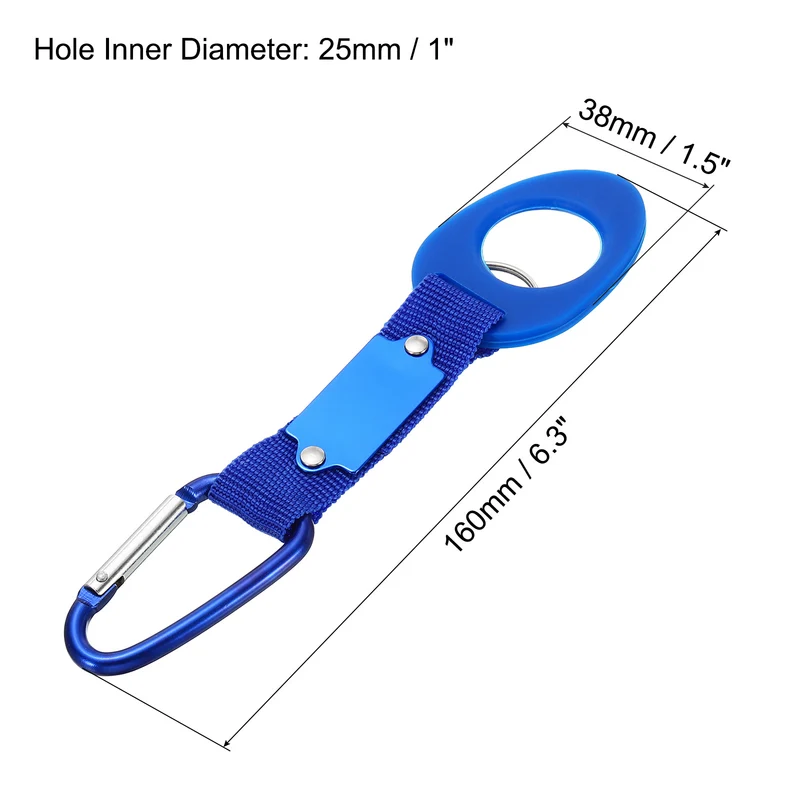 Bottle Hanging Buckle Clip Water Bottle Ring W D-Ring Hook