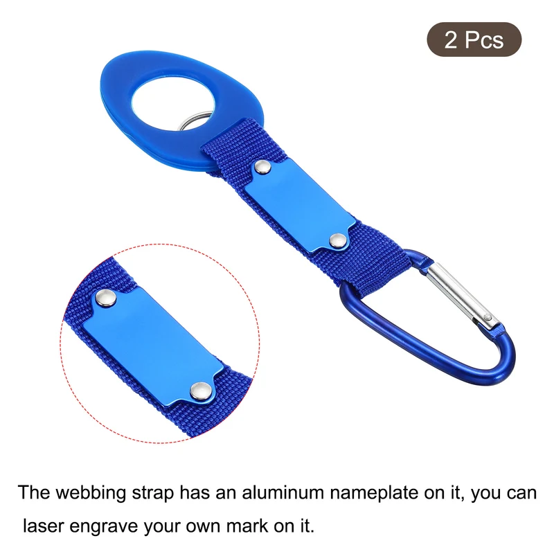Bottle Hanging Buckle Clip Water Bottle Ring W D-Ring Hook